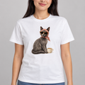 Camiseta Classic Café, Classe & Zero Paciência | Outline