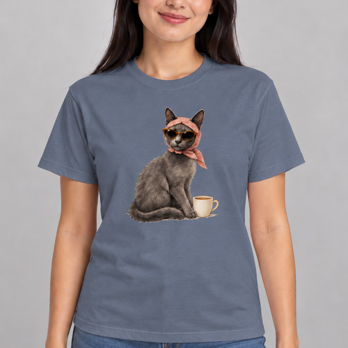 Camiseta Classic Café, Classe & Zero Paciência | Outline